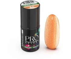 Cosmetics Zone Excellent Pro Pro Colors Hema Free hibridinis nagų lakas 86 Mermaid Oranžinis 7g