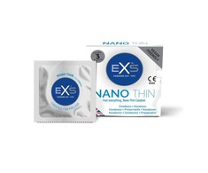 EXS Nano Thin 3-Pack Ultra-Thin Latex Protection 53mm Odorless