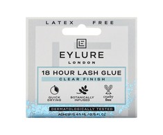 "Eylure 18 Hour Lash Glue Clear Finish" blakstienų klijai be latekso puikiai 4,5ml