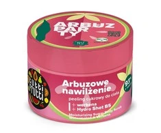 Farmona Tutti Frutti drėkinamasis cukraus kūno šveitiklis arbūzų ir verbenų + Hydro Shot B5 300g