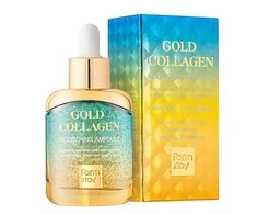 Farmstay FarmStay Gold Collagen maitininantis Ampoule 35 ml korėjietiškas veido serumas Unisex