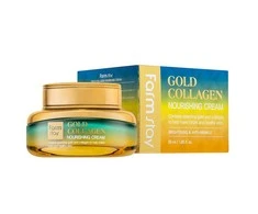 Farmstay Gold Collagen maitininantis Kreminis maitinamasis veido kremas su kolagenu 55ml