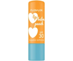 Floslek Lip Care Peach pomadka do ust SPF30 4g