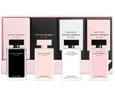Narciso Rodriguez Collection For Her miniatiūrų rinkinys moterims (4 x 7,5 ml)