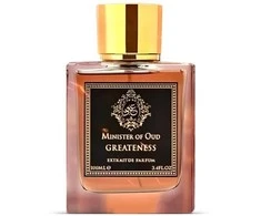 Fragrance World Initio KVAPŲ PASAULIS „Minister Oud Greatenness Extrait de Parfum“ purškiklis 100 ml
