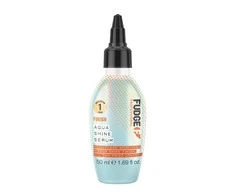 „Fudge Professional Aqua Shine“ plaukų serumas be amoniako, lyginantis, 50 ml