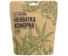 Cosma Cannabis Full Spectrum Kanapių arbata su liepžiedžiais, maisto papildas 40g