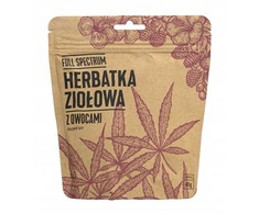 Cosma Cannabis Full Spectrum Kanapių arbata su vaisiais, maisto papildas 40 g