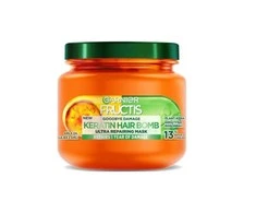 Garnier Fructis Goodbye Damage Keratin Hair Bomb atstatomoji plaukų kaukė 320 ml