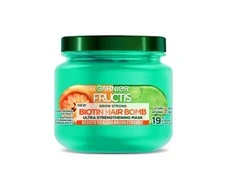 Garnier Fructis Grow Strong Biotin Hair Bomb stiprinamoji plaukų kaukė 320ml