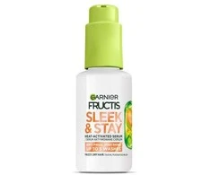 Garnier Fructis Keratin Sleek &amp; Stay serumas sausiems ir slenkantiems plaukams 50ml