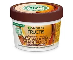 Garnier Fructis Macadamia Hair Food glotninanti kaukė sausiems ir nepaklusniems plaukams 400ml