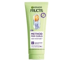 Garnier „Fructis Method Skirtas garbanotiems plaukams“ drėkinamasis kondicionierius 200 ml