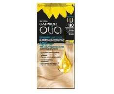 Aliejaus pagrindo ilgalaikiai plaukų dažai be amoniako Garnier Olia 110 Superlight Natural Blon de