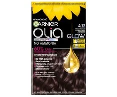 Garnier Olia nuolatinė spalva 4.12 vaivorykštė tamsiai ruda