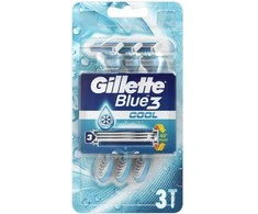 Gillete Vienkartiniai skustuvai Gillette Mėlynas 3 Cool, 3 vnt.