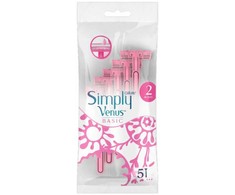 Barzdaskutė "Gillette Venus Simply Basic" skustuvas 5 vienetai