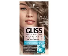 Gliss Color Care &amp; Moisture 7-16 Cool Ash Skirtas šviesiems plaukams