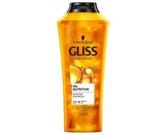 Schwarzkopf Gliss Oil Nutritive Šampūnas moterims, 400 ml