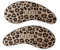 Glov „Infinity Eye Patchs“ daugkartinio naudojimo drėkinamieji silikoniniai paakių pleistrai, „Cheetah“ spalvos