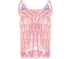 Glov Kids Bath Hair Wrap kąpielowy turban vaikams Rožinė