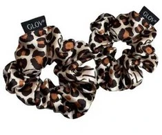 Glov Satininės gumytės S formos Cheetah (2 vnt.)