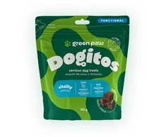 Green Paw Dogitos Vitality grynos mėsos skanėstai šunims 100 g