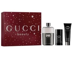Set Gucci Guilty Homme EDT, 90 ml Desodorante Stick, 75 g Gel, 75 ml