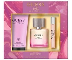 GUESS Guess 1981 Los Angeles EDT rinkinys moterims (EDT 100 ml + Losjonas kūnui 200 ml + EDT 15 ml)