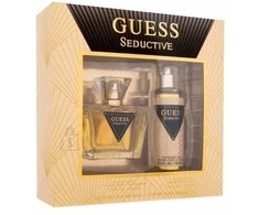 GUESS Seductive EDT rinkinys moterims (EDT 75 ml + Kūno Purškiklis 125 ml)