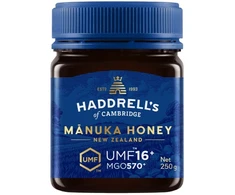 Honey New Zealand Haddrells Manuka Honey miód manuka UMF16+ MGO570+ 250g