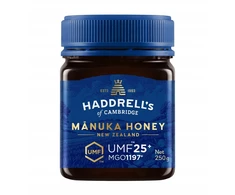 Honey New Zealand Haddrells Manuka Honey miód manuka UMF25+ MGO1197+ 250g