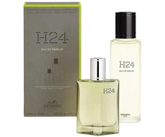 Set Hermes: H24 Eau De Parfum For Men, 30 ml + H24 Eau De Parfum For Men Refill Papildomas, 125 ml