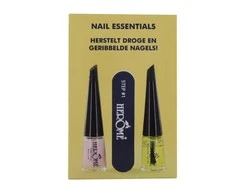 Herome Nail Essentials komplektas olejek do paznokci 4ml + polerka + baza do paznokci 4ml