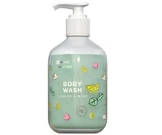 HISKIN for Kids Limone &amp; Mint kūno prausimosi gelis 400 ml
