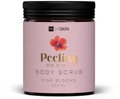 Rožinė HISKIN Body Scrub Peeling do ciała Rožinė Blooms 200 ml