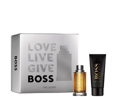 Hugo Boss Boss The Scent vyriškas tualetinis vanduo 50 ml + purškiamas gelis 100 ml dovanų rinkinys