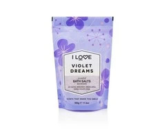 I Love Signature Collection Violet Dreams Bath Salt, 500g