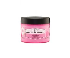 I Love I'LOVE GLAZED RASPBERRY kūno sviestas, 330 ml