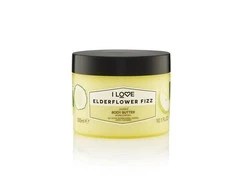 I Love Signature Collection Vegan Hydrating Elderflower Fizz Body Butter, 330 ml