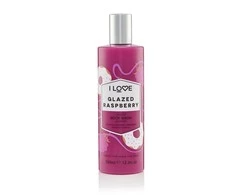 I Love I'LOVE GLAZED RASPBERRY kūno prausiklis, 350 ml