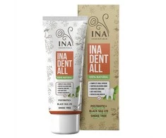 Ina Essentials Ina Dent-All natūrali dantų pasta be fluoro 75ml
