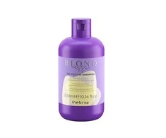 Inebrya BLONDesse No-Geltona Šampūnas geltonus tonus neutralizuojantis plaukų šampūnas, 300 ml