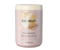 Inebrya Ice Kreminis Argan Age Pro-Age Mask atkuriamoji plaukų kaukė, 1000 ml