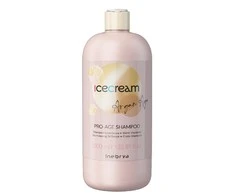 Inebrya Ice Kreminis Argan Age Pro-Age Šampūnas šampūnas su argano aliejumi, 1000 ml