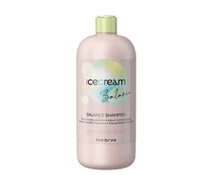 Inebrya Ice Kreminis Balance Šampūnas šampūnas riebiems plaukams, 1000 ml