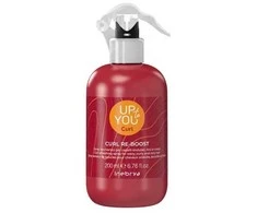 Inebrya Up To You Curl Re-Boost Purškiklis atgaivinantis purškiklis garbanotiems / banguotiems plaukams, 200 ml