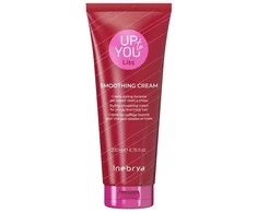Inebrya Up To You Liss Styling Smoothing Kreminis glotninantis kremas nepaklusniems / besišiaušiantiems plaukams, 200 ml