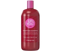 Inebrya Up To You Liss Smoothing Šampūnas glotninantis šampūnas nepaklusniems / besišiaušiantiems plaukams, 1000 ml