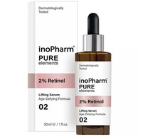 Inopharm Pure Elements liftingo veido serumas su 2% retinoliu 30ml